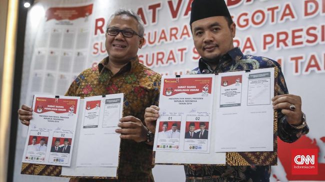 Detail Contoh Surat Suara Pilpres Nomer 27