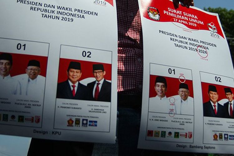 Detail Contoh Surat Suara Pilpres Nomer 42