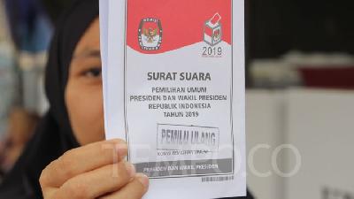 Detail Contoh Surat Suara Presiden 2019 Nomer 22