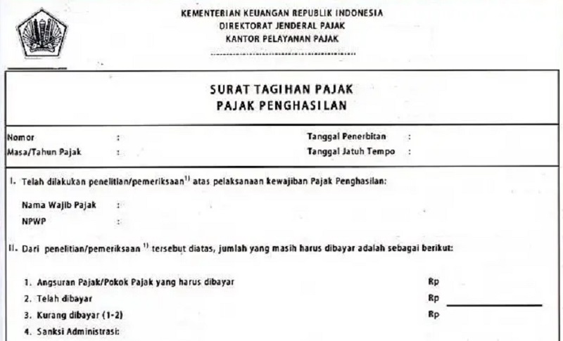 Detail Contoh Surat Tagihan Nomer 23