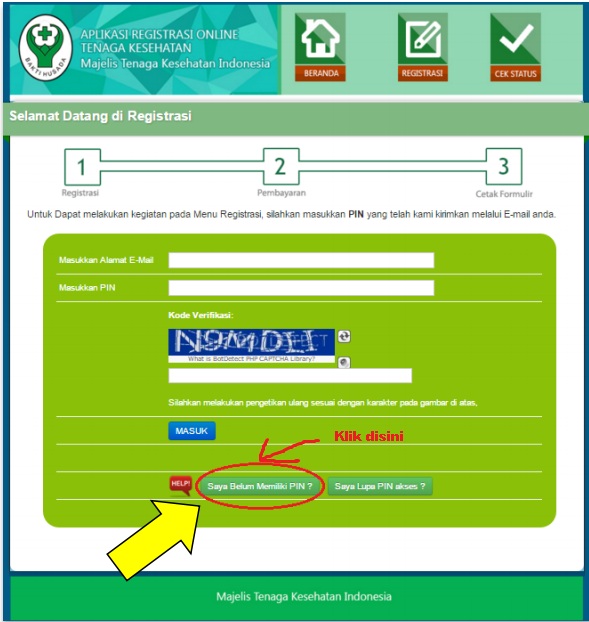 Detail Contoh Surat Tanda Registrasi Cpns Nomer 12