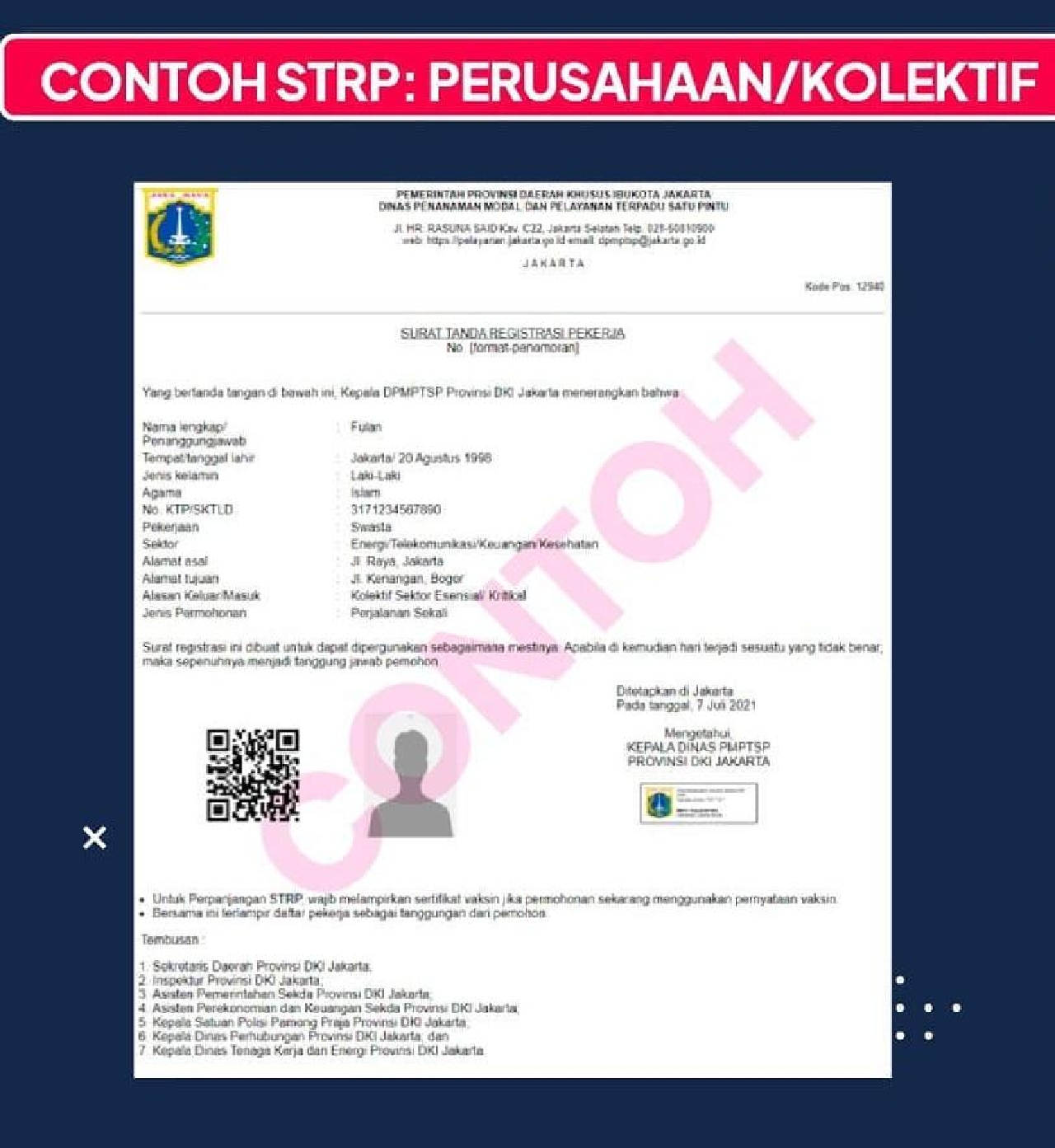 Detail Contoh Surat Tanda Registrasi Cpns Nomer 5