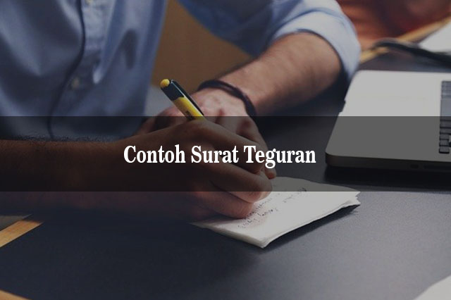 Detail Contoh Surat Teguran Kepala Sekolah Kepada Guru Nomer 41