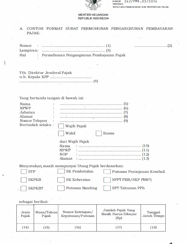 Detail Contoh Surat Teguran Pajak Nomer 8