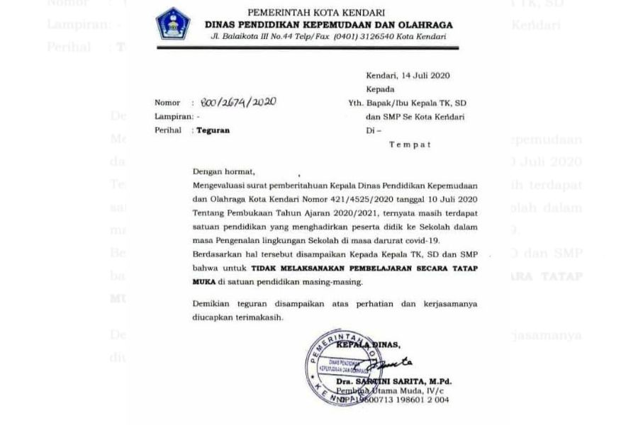 Detail Contoh Surat Teguran Untuk Orang Tua Siswa Nomer 32