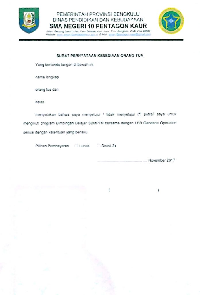 Detail Contoh Surat Teguran Untuk Orang Tua Siswa Nomer 48