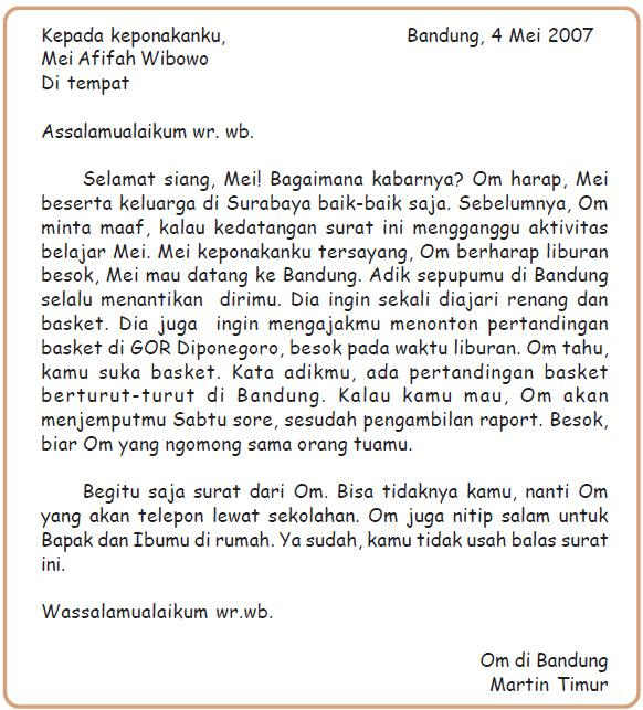 Detail Contoh Surat Tentang Liburan Dalam Bahasa Inggris Nomer 21