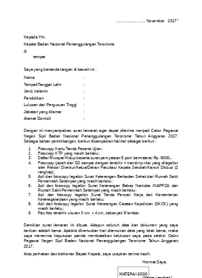 Detail Contoh Surat Teror Nomer 40