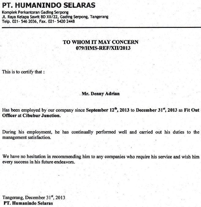 Detail Contoh Surat To Whom It May Concern Nomer 12