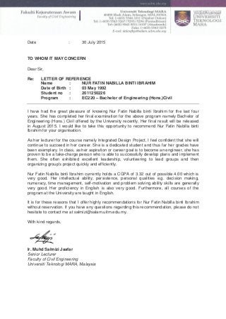 Detail Contoh Surat To Whom It May Concern Nomer 26
