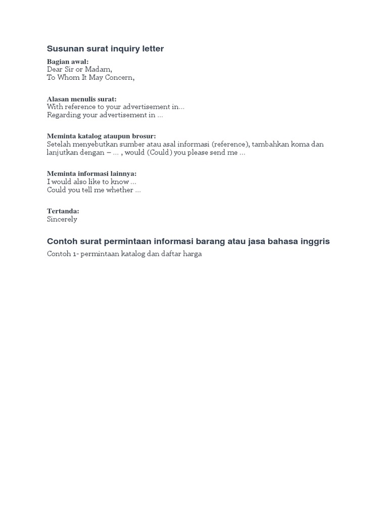 Detail Contoh Surat To Whom It May Concern Nomer 29
