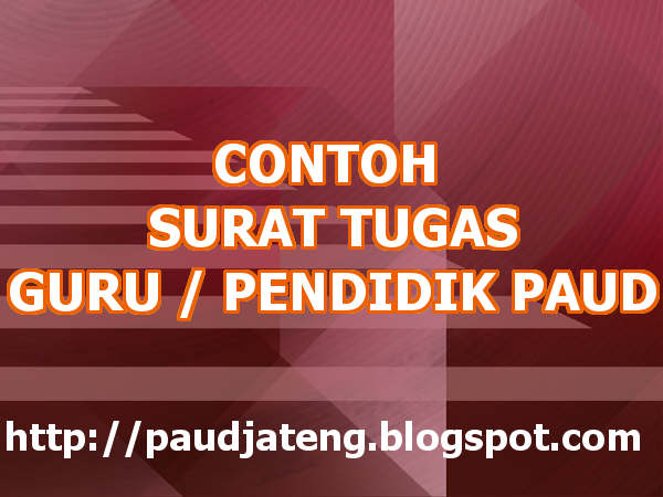 Detail Contoh Surat Tugas Guru Doc Nomer 37