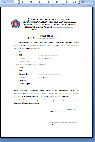 Detail Contoh Surat Tugas Guru Mengikuti Pelatihan Nomer 21