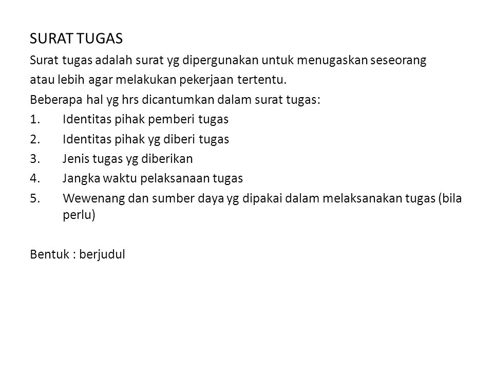 Detail Contoh Surat Tugas Penagihan Nomer 34