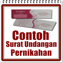 Detail Contoh Surat Undang Pernikahan Nomer 13