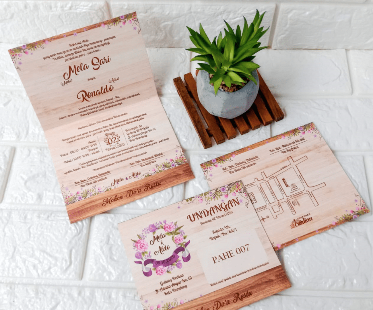 Detail Contoh Surat Undangan Akad Nikah Nomer 35