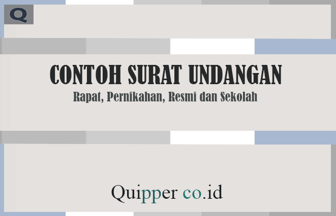 Detail Contoh Surat Undangan Dari Sekolah Nomer 27