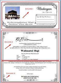 Detail Contoh Surat Undangan Haji Nomer 9
