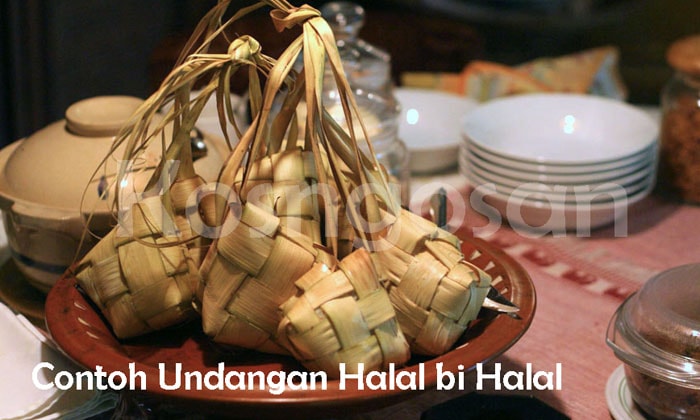 Detail Contoh Surat Undangan Halal Bihalal Idul Fitri Nomer 38