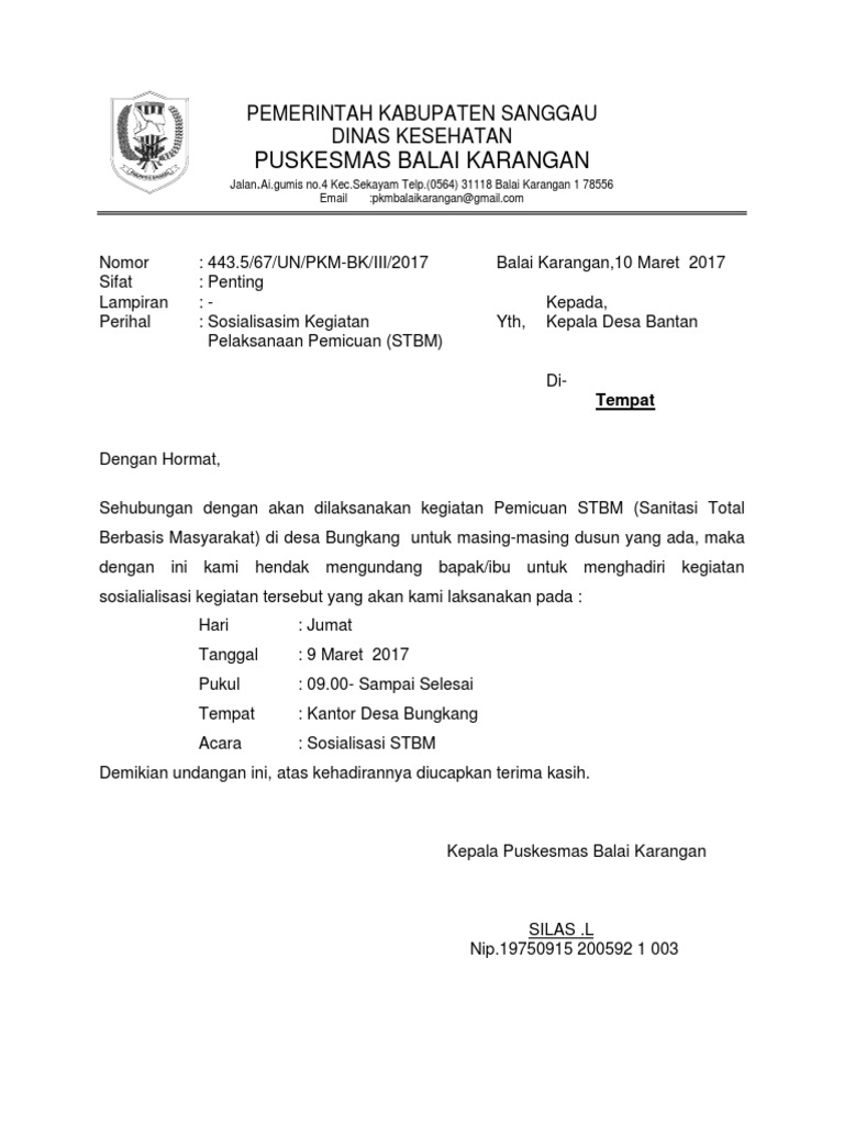 Detail Contoh Surat Undangan Kegiatan Nomer 56