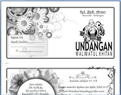 Detail Contoh Surat Undangan Khitanan Doc Nomer 38