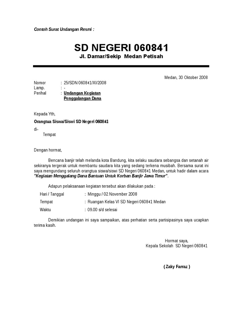 Detail Contoh Surat Undangan Mail Merge Nomer 26