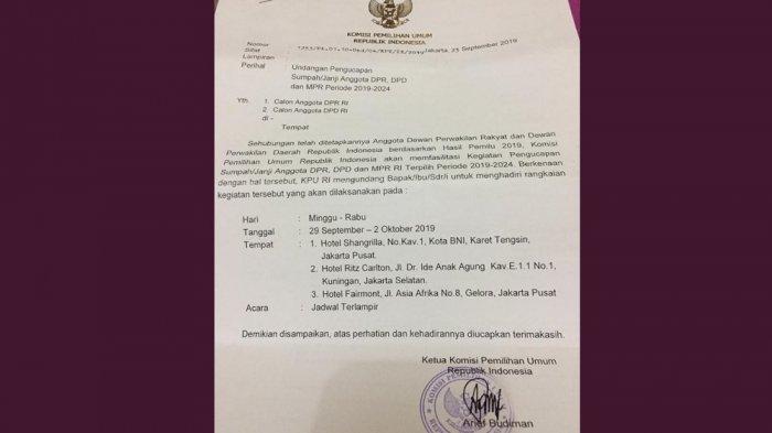 Detail Contoh Surat Undangan Pelantikan Nomer 35