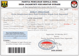 Detail Contoh Surat Undangan Pemilu Nomer 17