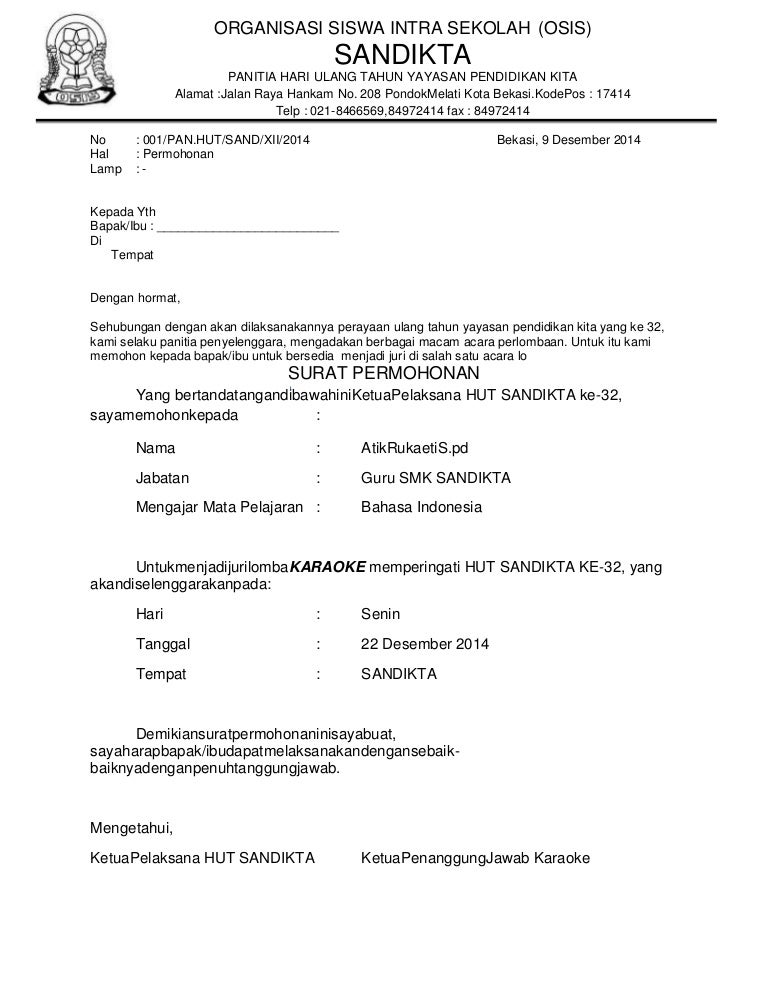 Detail Contoh Surat Undangan Perlombaan Nomer 16