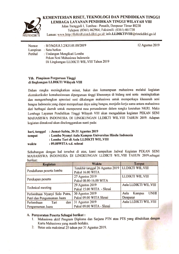 Detail Contoh Surat Undangan Perlombaan Nomer 35