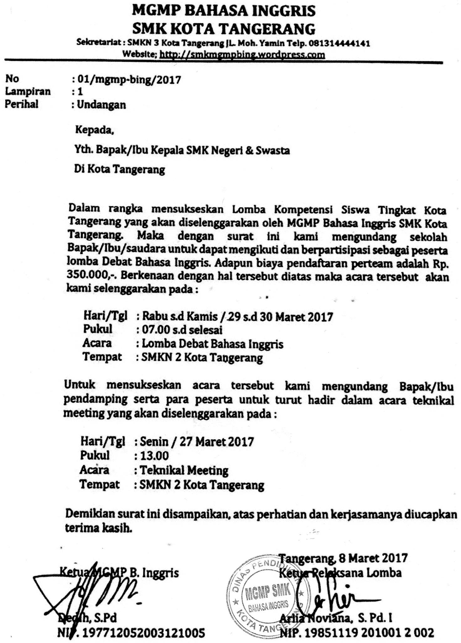 Detail Contoh Surat Undangan Perlombaan Nomer 53