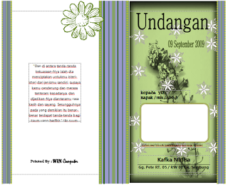 Detail Contoh Surat Undangan Pernikahan Kosong Nomer 9