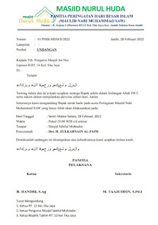 Download Contoh Surat Undangan Phbi Nomer 19