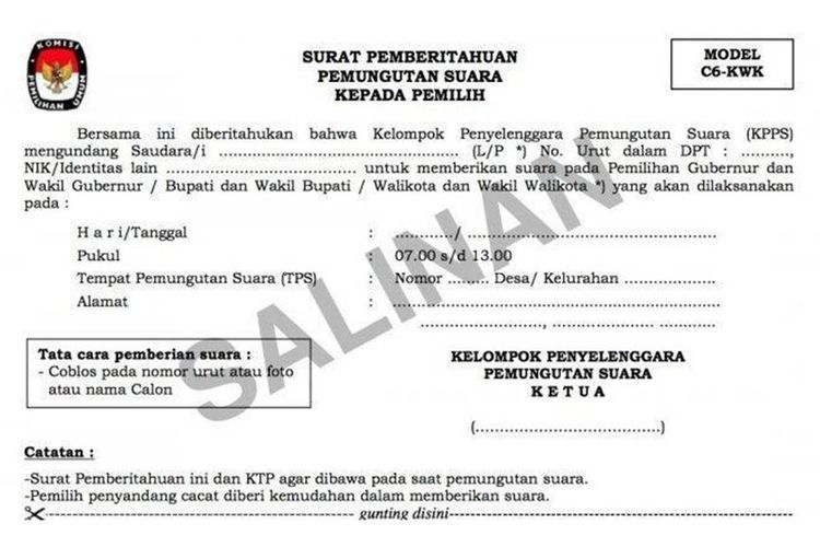 Detail Contoh Surat Undangan Pilkades Nomer 19