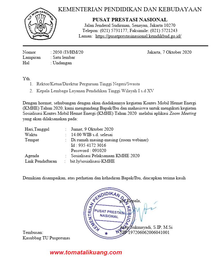 Halaman Unduh untuk file Contoh Surat Undangan Presentasi Produk yang ke 38