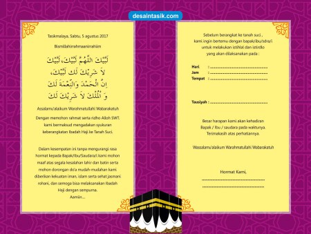 Detail Contoh Surat Undangan Umroh Nomer 36