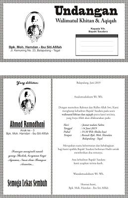 Detail Contoh Surat Undangan Walimatussafar Haji Nomer 55