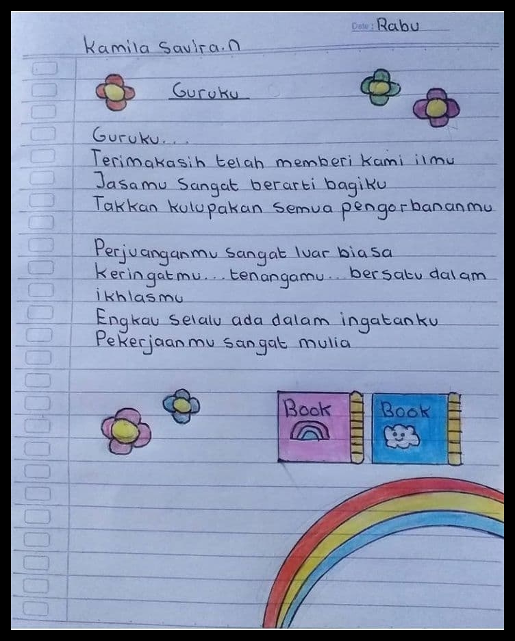 Detail Contoh Surat Untuk Guru Tersayang Nomer 50