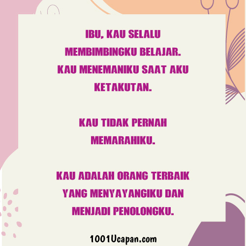 Detail Contoh Surat Untuk Hari Ibu Nomer 37