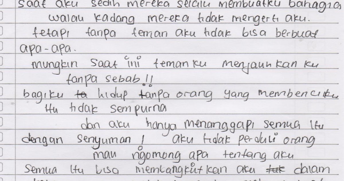 Detail Contoh Surat Untuk Sahabat Sekolah Nomer 20