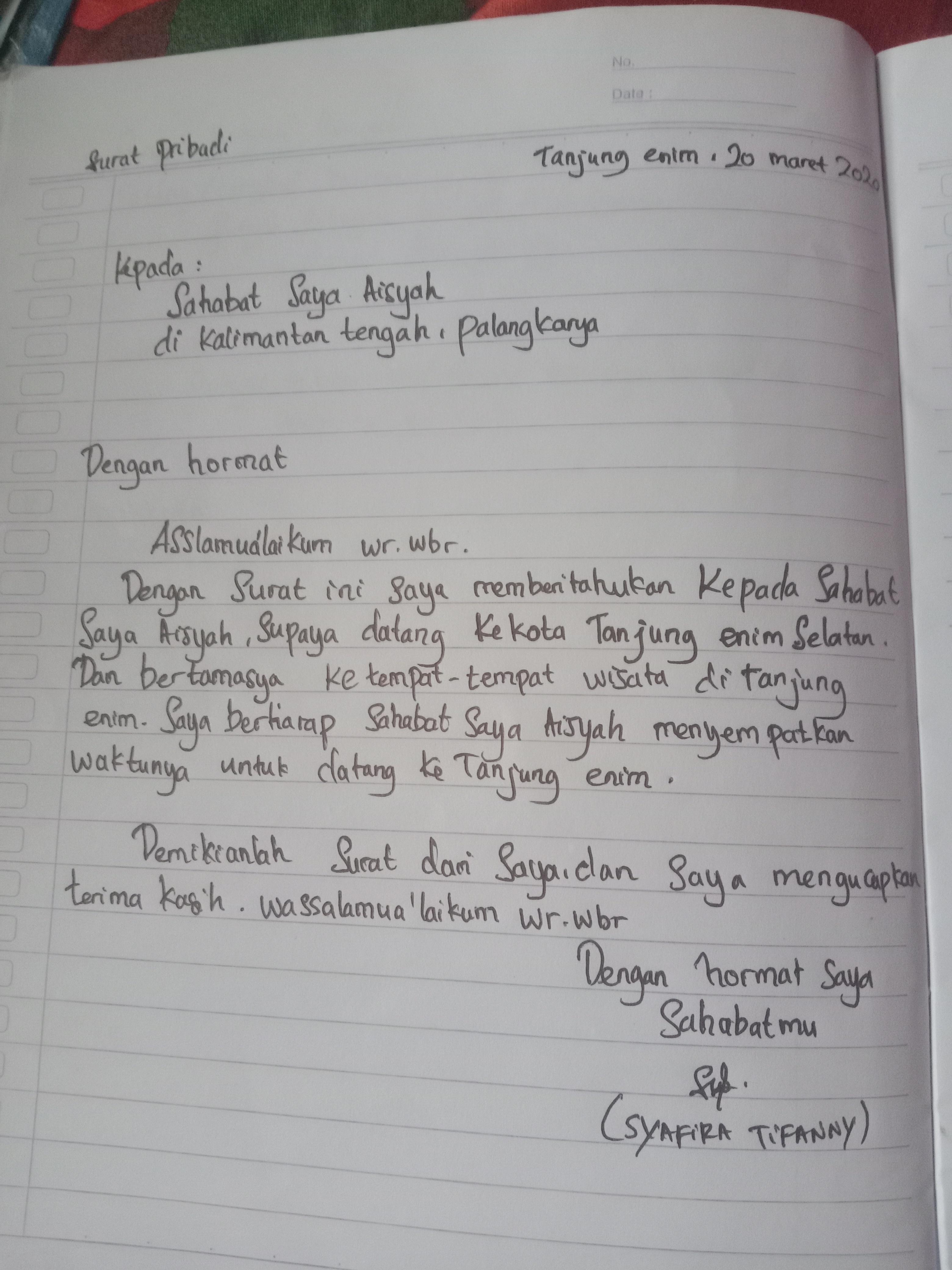 Detail Contoh Surat Untuk Sahabat Sekolah Nomer 24