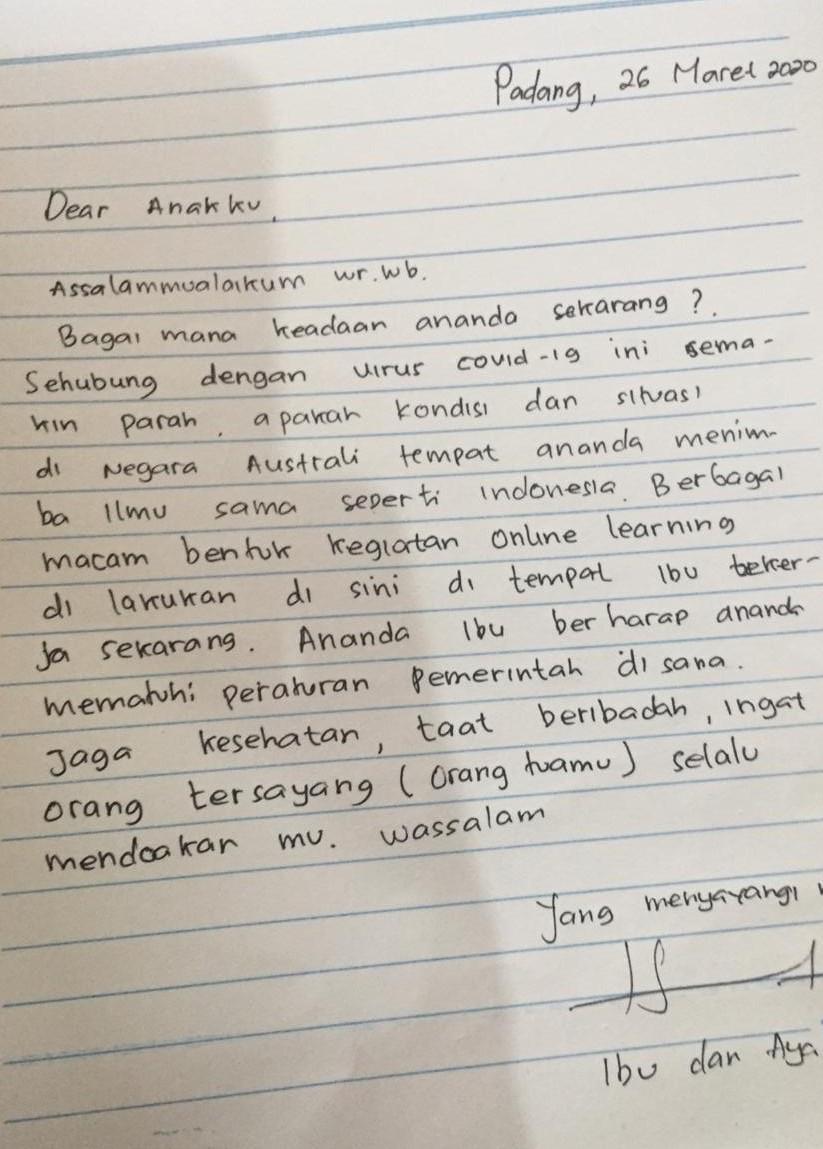 Detail Contoh Surat Untuk Teman Sekelas Nomer 25