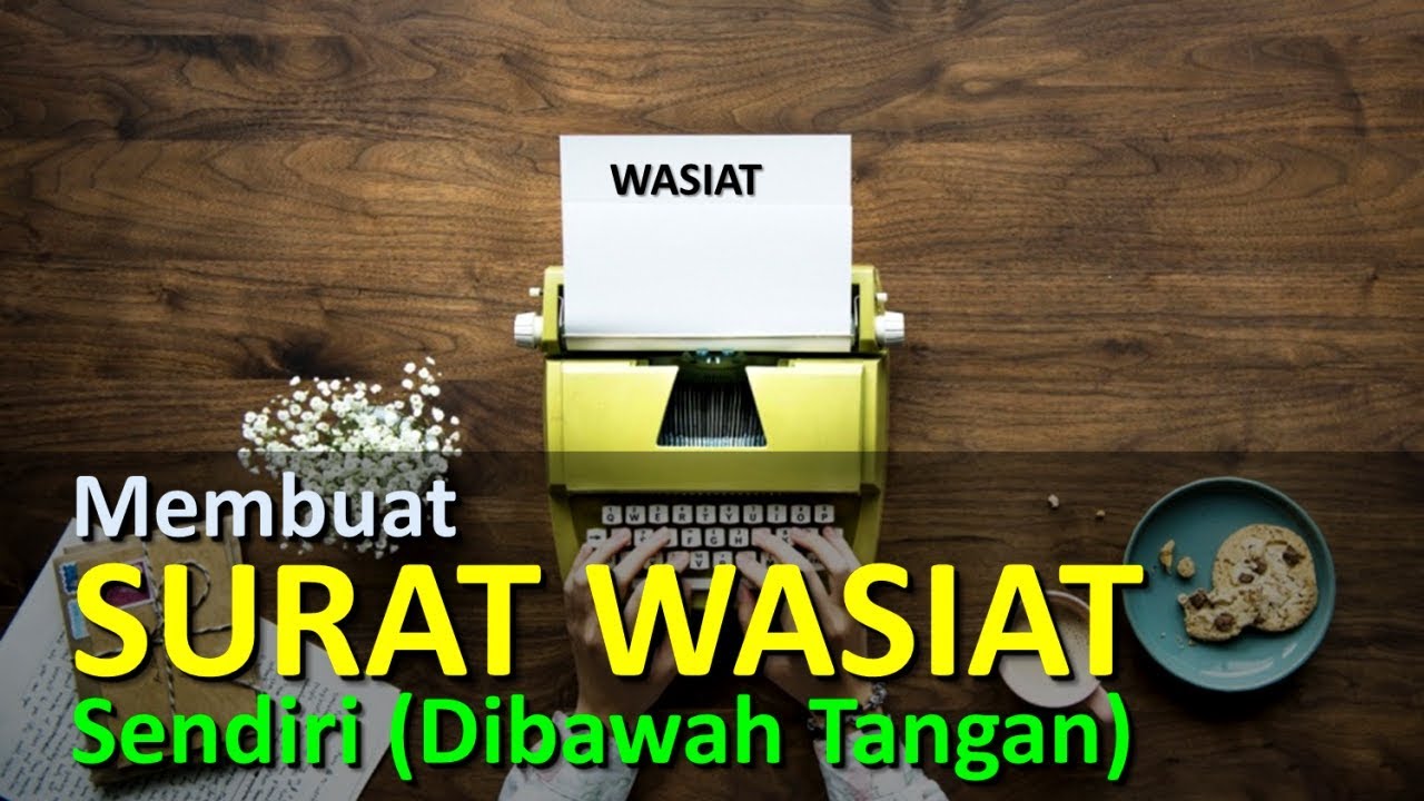 Detail Contoh Surat Wasiat Notaris Nomer 21