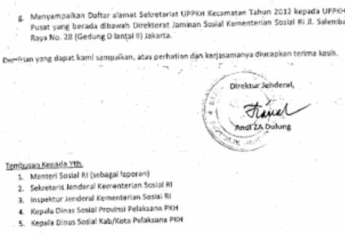 Detail Contoh Surat Yang Ada Tembusan Nomer 2