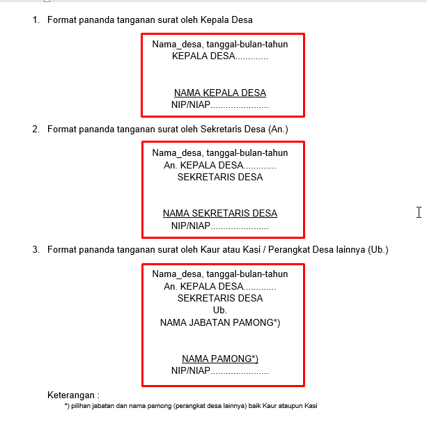 Contoh Surat Yang Ditandatangani Atas Nama - KibrisPDR