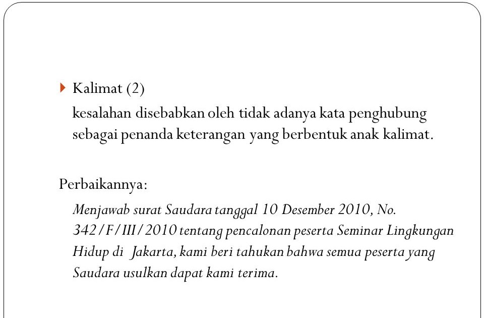 Detail Contoh Surat Yang Salah Nomer 19