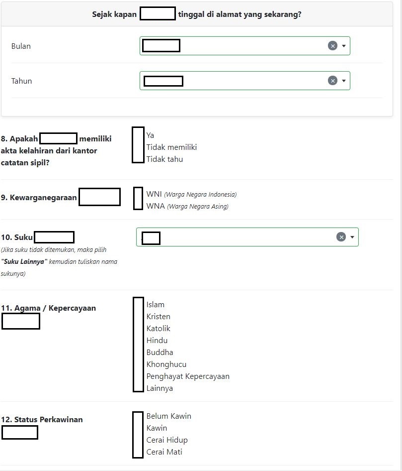 Detail Contoh Survei Penduduk Nomer 26