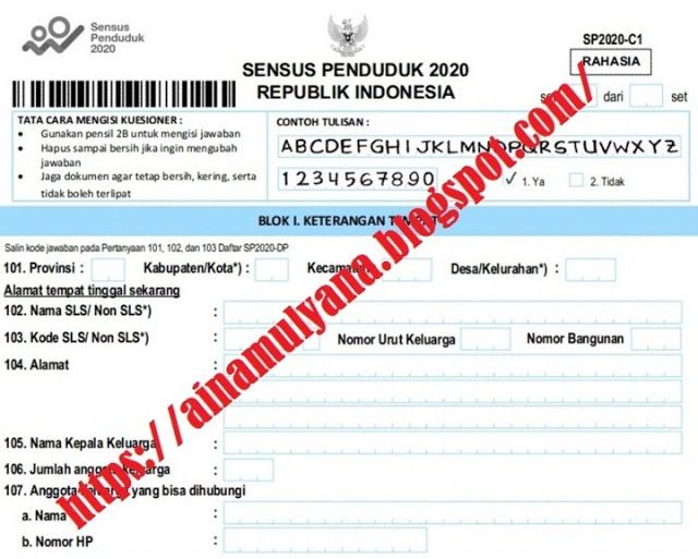 Detail Contoh Survei Penduduk Nomer 5