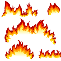 Detail Cool Flame Drawing Nomer 2