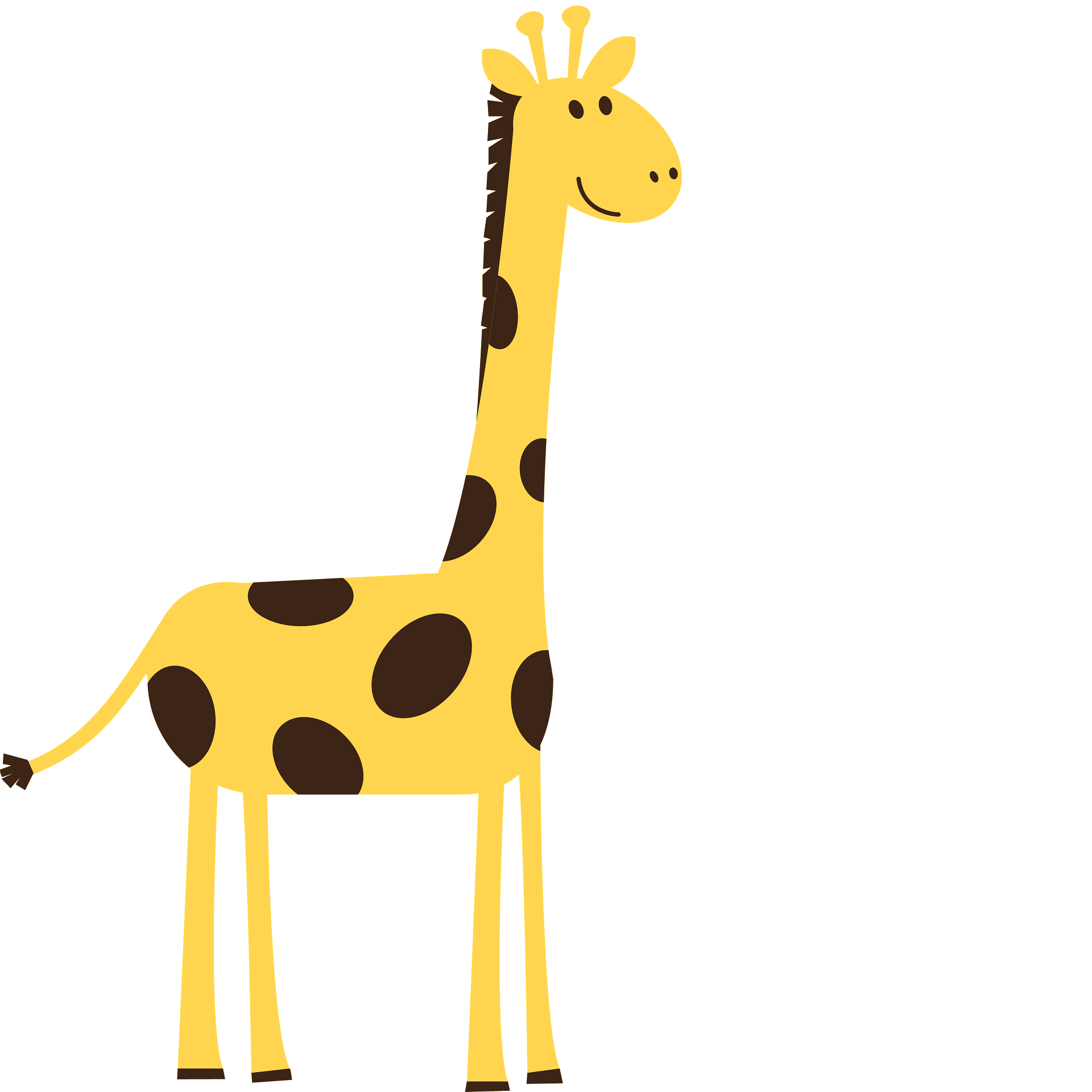 Detail Cute Giraffe Nomer 2